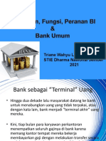 p1. Manaj Perbankan - Pengertian Fungsi Dan Peranan Bi Dan Bank