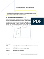 PENGUKURAN TITIK KONTROL HORIZONTAL