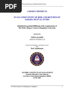Evaluation Study of Risk and Returns of Sahara Mutual Funds-Veena Kamin-04118