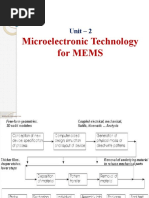 Microelectronic Technology For MEMS: Unit - 2