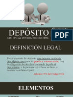 Diapositiva. Depósito