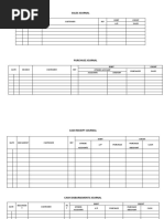 Sales Journal: Date Invoice Number Customer REF Debit Credit A/R Sales