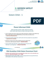 Geosat 2021 - 04 - Sistem Orbit - 1