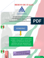 Gobierno de Italia Presentacion para Exposicion