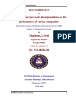 Mergers and ions on the Performance of Indian Companies-Meghana a Patil-0489