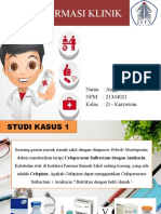 PPT Tugas Farmasi Klinik Angga Ryan Putra - 21344021 (Studi Kasus 1)