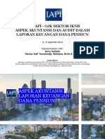 Materi Sesi 3 - Aspek Akuntansi Dan Audit Dalam Laporan Keuangan Dana Pensiun