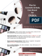 Pierre Cardin Plan Indian Market