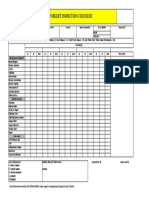 FRM 06 Inspection Forklift Checklist