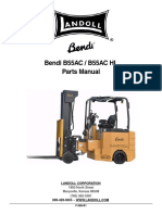 Bendi B55-B55HL AC Parts Manual F-596-R1