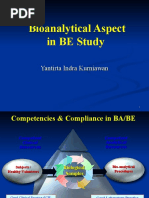 Bioanalytical Aspect in BE Study: Yantirta Indra Kurniawan