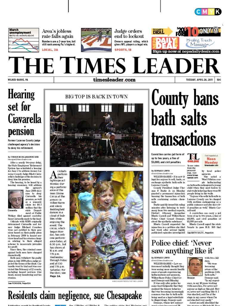 Times Leader 04-26-2011 | PDF | Luzerne County | Republican Party (United  States)