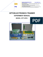 Eft-Ope-1 Optoelectronics Trainer Exp Man PT Len Ind p4075