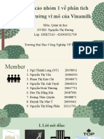 TIỂU LUẬN MT VĨ MÔ VINAMILK (QTH NHÓM 1)