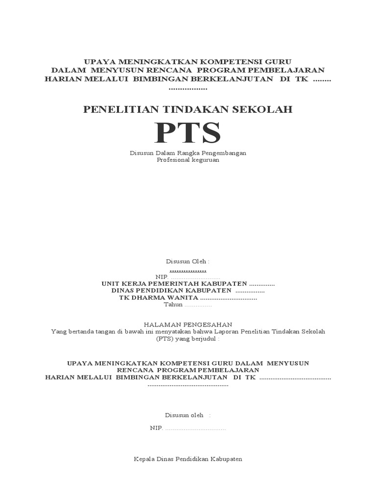 Pts Tk Pdf