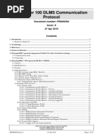 Prometer 100 DLMS Communication Protocol