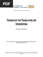 Technology For Translators and Interpreters