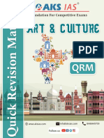 Art and Culture Quick Revision Notes PDF by AKS IAS