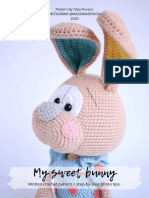 Crochet Bunny Pattern with Step-by-Step Photos