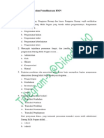 Soal 4 Pengamanan Dan Pemeliharaan BMN