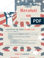 Social Studies Subject For High School - 9th Grade - Revolution by Slidesgo