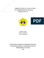 Asuhan Kebidanan Pada Ny. N Usia 18 Tahun Dengan Hiperemesis Gravidarum Di Rsud Cimacan