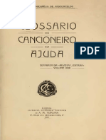 Vasconcelos, Glossario Do Cancioneiro Da Ajuda