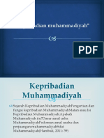 Kepribadian Muhammadiyah