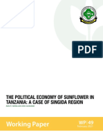 APRA WP49 Political Economy of Sunflower in Tanzania A Case of Singida Region