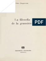 La Filosofia de La Gramatica (1924)