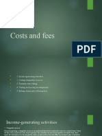 Costs and Fees