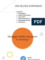 Tes Dan Seleksi Karyawan