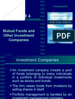 Mutual Funds and Other Investment Companies