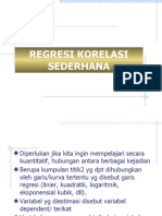 Regresi Korelasi