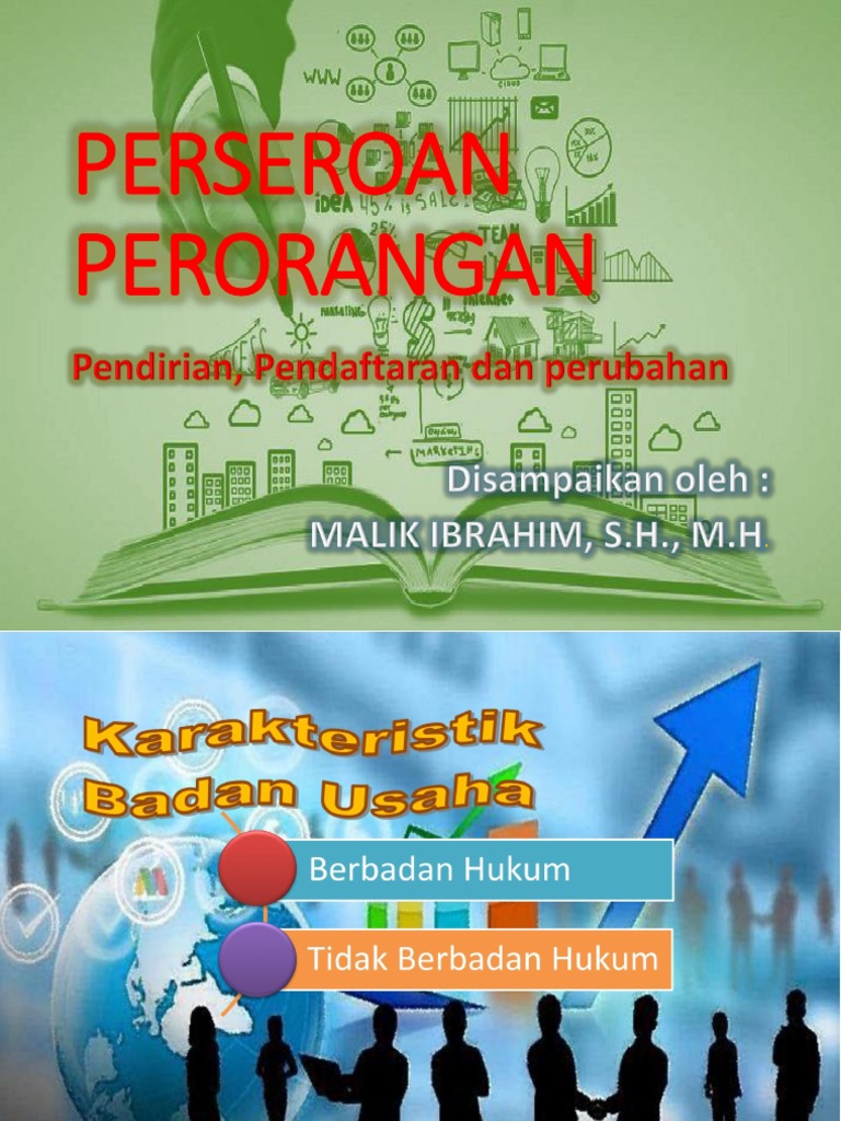 Panduan Pendaftaran Perseroan Perorangan | PDF