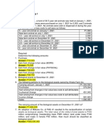 Intermediate Accounting 1 - Quiz On Biological Assets