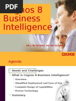 Cognos 8 BI Product Overview