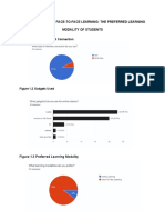 Online Learning Vs Face-To-Face Learning: The Preferred Learning Modality of Students