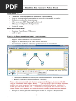TP Packet Tracer : Premiers pas et exercices | PDF | Transmission des ...