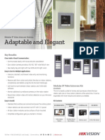 Adaptable and Elegant: Modular IP Video Intercom Solution
