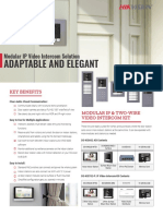 Adaptable and Elegant: Modular IP Video Intercom Solution