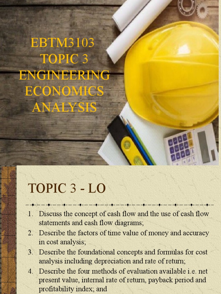 Cost Analysis in Engineering Economics | PDF | Net Present Value ...