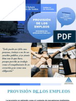 Provision de Los Empleos Exp 1