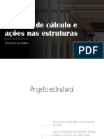 Métodos de Cálculo e Ações Nas Estruturas