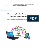 Windows Application Development by Saif Ur Rehman