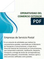 Operatividad Del Comercio Exterior