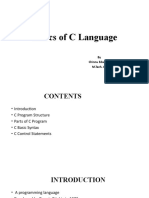 Basics of C Language - Advanced