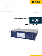 Polytec Vibrometer Controller OFV-5000