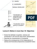 1stLE Lecture 06 - R3 Position, Velocity and Acceleration in 2D, 3D