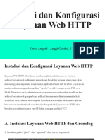 Instalasi Dan Konfigurasi Layanan Web HTTP